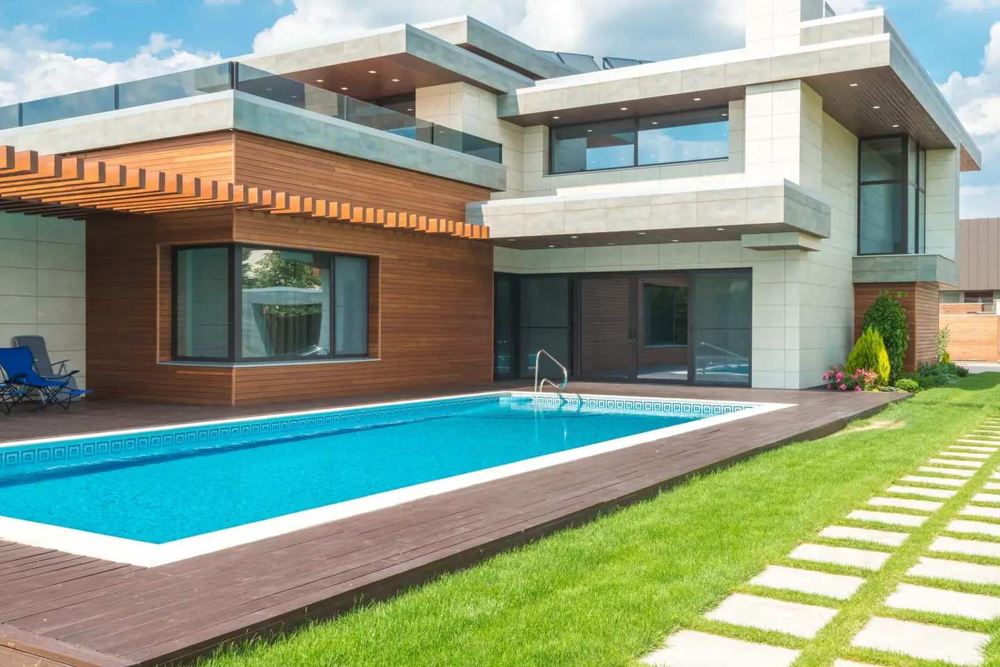 Swimming pool built in Anabranch North, NSW